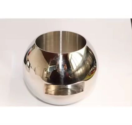 DN15-DN50 Bola flutuante direta através da válvula Microbola válvula espelho superfície polida para resistência à corrosão superior