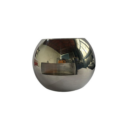 DN5-DN12 Bola de válvula flutuante direta com resistência à corrosão e acabamento prateado em aço inoxidável 304/316L