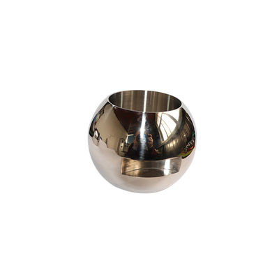DN5-DN12 Bola de válvula flutuante direta com resistência à corrosão e acabamento prateado em aço inoxidável 304/316L