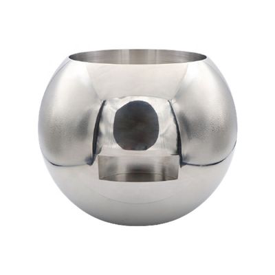 Resistente à corrosão DN40 aço inoxidável 304 balão flutuante direto através da válvula com superfície polida espelho