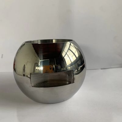 Espelho padrão nacional polido DN250-DN500 aço inoxidável 304 balão flutuante direto através da válvula para ambientes de alta pressão
