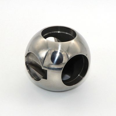 Válvulas Peças sobressalentes Instalação rápida Válvula de esferas de aço inoxidável com suporte OEM personalizado e superfície polida espelho