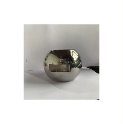 DN40 válvula semi-redonda de esfera de aço inoxidável 316L válvula flutuante direta para regulação de gestão de água paragem