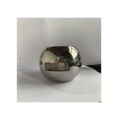 DN40 válvula semi-redonda de esfera de aço inoxidável 316L válvula flutuante direta para regulação de gestão de água paragem