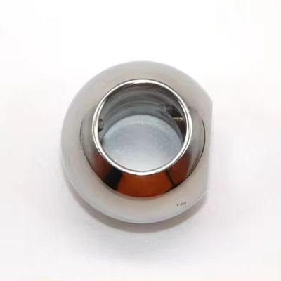 Indústria DN40-200 de aço inoxidável 304 Bala de válvula oca com resistência à corrosão e superfície polida espelho