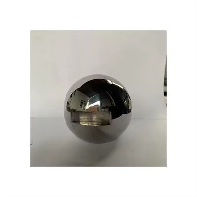Acessórios de válvulas de porta de aço inoxidável DN50 certificados ISO com superfície polida a espelho e pequena bola de metal