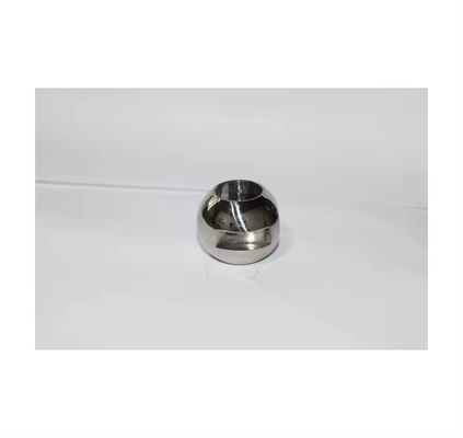 Válvula de esferas de três vias, de aço inoxidável resistente à corrosão, em padrão nacional, com fundição de descarga