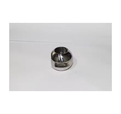 Válvula de esferas de três vias, de aço inoxidável resistente à corrosão, em padrão nacional, com fundição de descarga