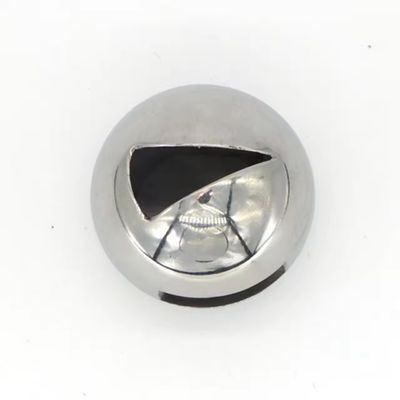 Bola de válvula de aço inoxidável em forma de V com superfície polida de espelho superior