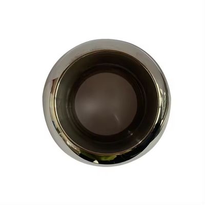 Suporte personalizado OEM válvula de bola de aço inoxidável de uma peça com garantia e superfície polida espelho