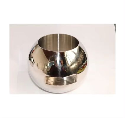 Sliver 201/304/316L Mini válvula de esferas de aço inoxidável com design retangular e superfície polida espelhada