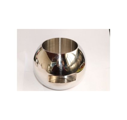 DN65-DN100 altamente recomendada válvula de esferas de aço inoxidável direta com suporte personalizado OEM