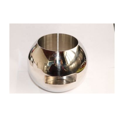 Suporte personalizado 201/304/316L Mini válvula de bola de aço inoxidável com instalação rápida e superfície polida de espelho