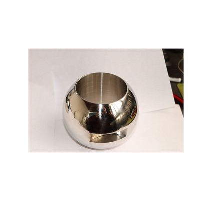 Suporte personalizado 201/304/316L Mini válvula de bola de aço inoxidável com instalação rápida e superfície polida de espelho