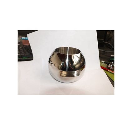 Suporte personalizado 201/304/316L Mini válvula de bola de aço inoxidável com instalação rápida e superfície polida de espelho