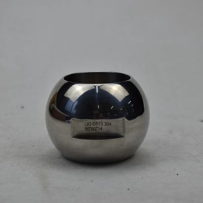 OEM suportado padrão nacional flutuante direto através da válvula bola de aço inoxidável mini válvula de bola com superfície polida espelho