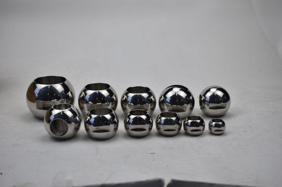 Válvulas Peças sobressalentes Válvula de bola de aço inoxidável com superfície polida espelhada e suporte personalizado OEM em padrão nacional