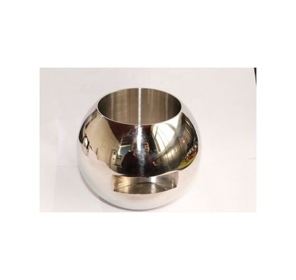 Válvula de bola de aço inoxidável de prata DN25 com suporte OEM para fabricantes de produtos populares