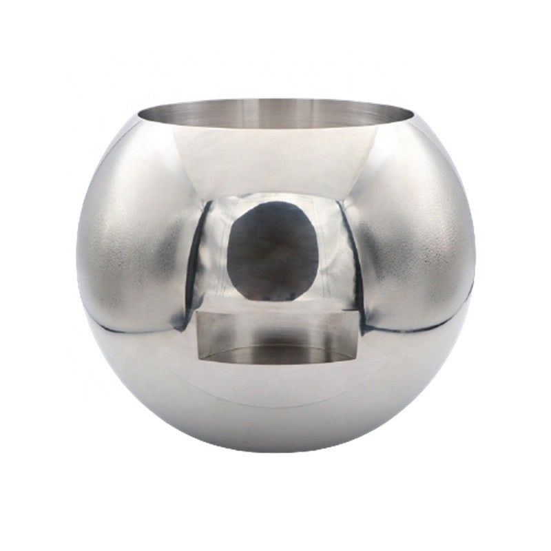 Resistente à corrosão DN40 aço inoxidável 304 balão flutuante direto através da válvula com superfície polida espelho