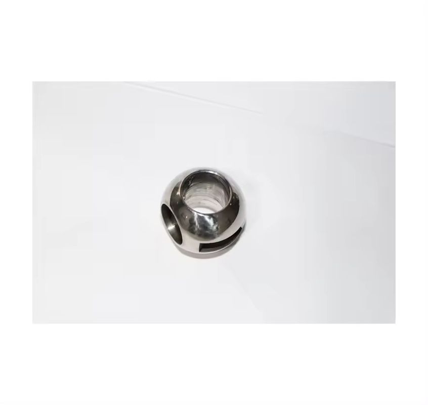 201/304/316L Resistência à corrosão de uma peça Micro válvula de esferas Design ajustável