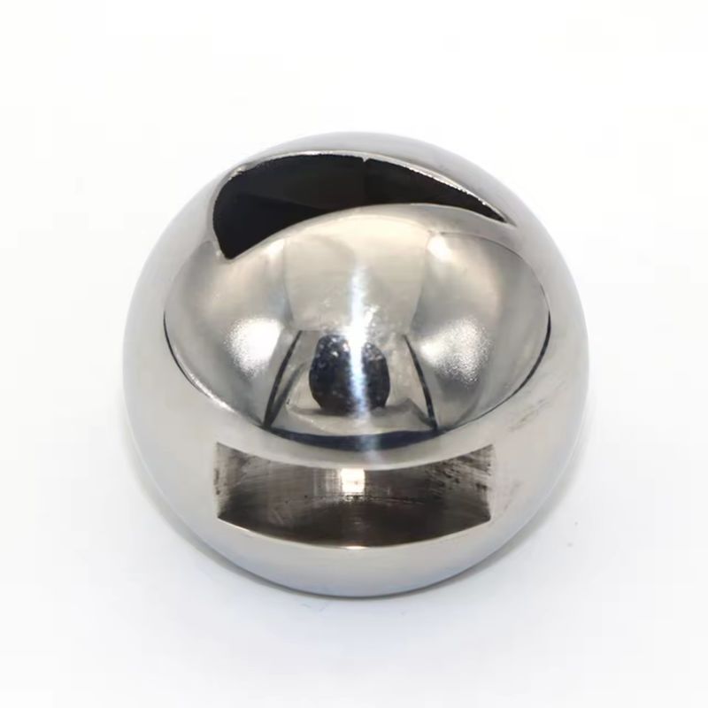 Mini válvula de esferas de design exclusivo para válvulas Peças sobressalentes em 201/304/316L Material de aço inoxidável Prata