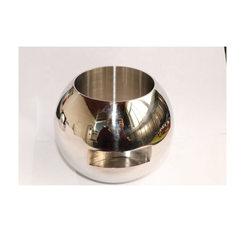 Suporte personalizado 201/304/316L Mini válvula de bola de aço inoxidável com instalação rápida e superfície polida de espelho