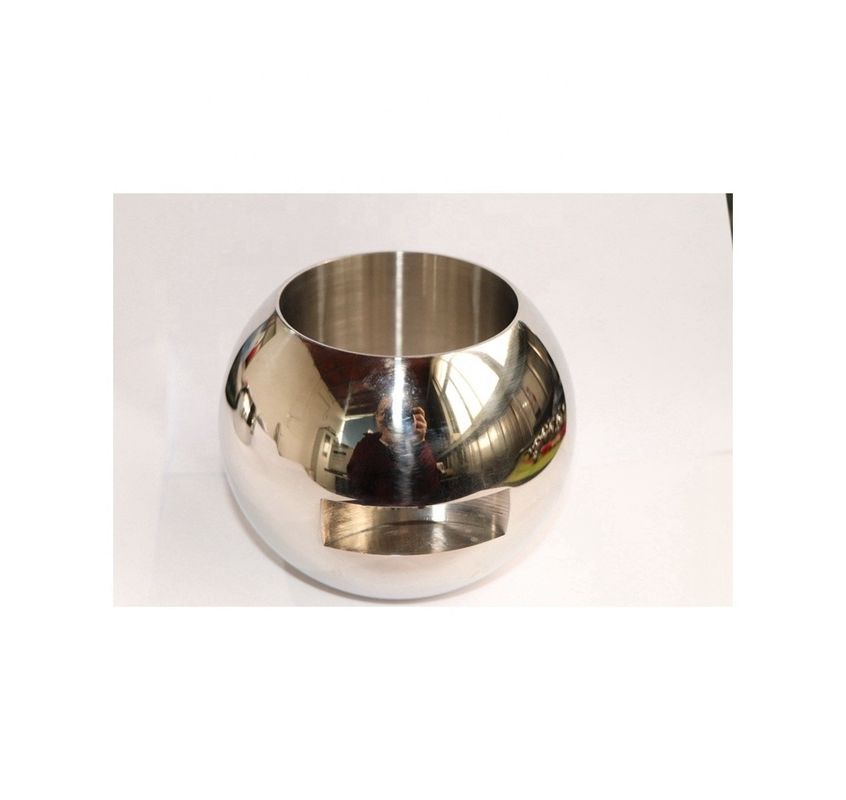 DN25 aço inoxidável 316L balão flutuante direto através da válvula com suporte OEM personalizado e superfície polida espelho